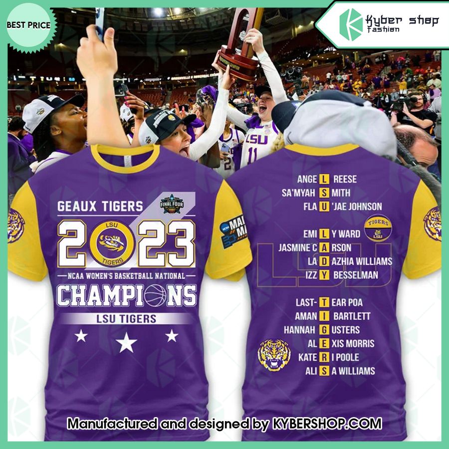 lsu tigers geaux tigers 2023 champions shirt hoodie 1 116