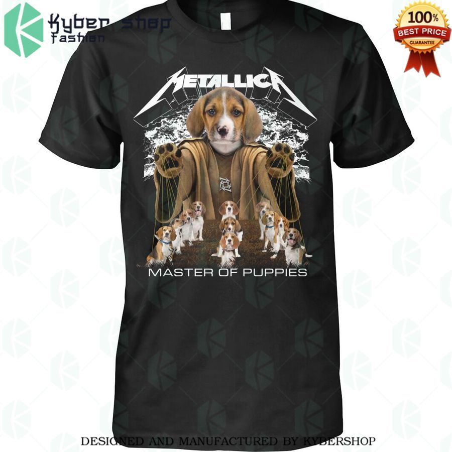 metallica beagle master of puppies shirt 1 553