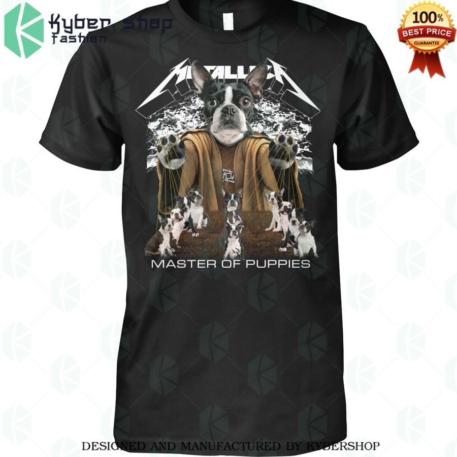 metallica boston terrier master of puppies shirt 1 314
