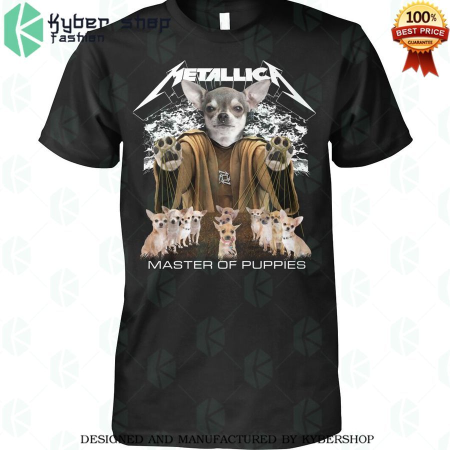 metallica chihuahua master of puppies shirt 1 912