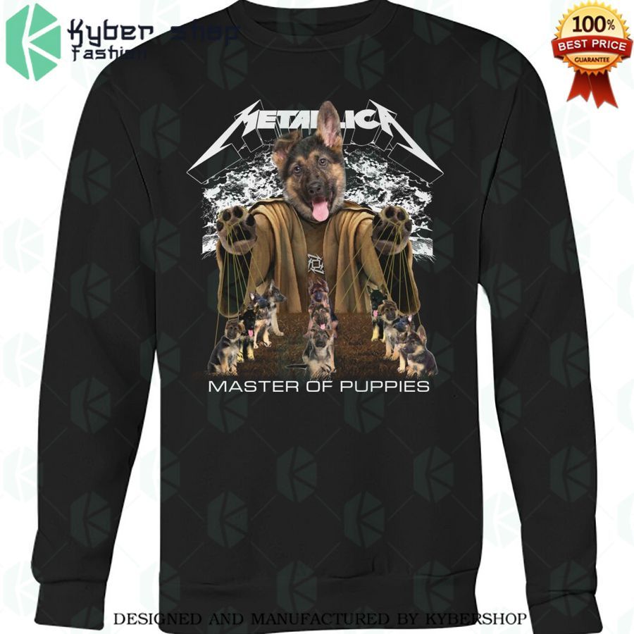 metallica german shepherd master of puppies shirt 3 205