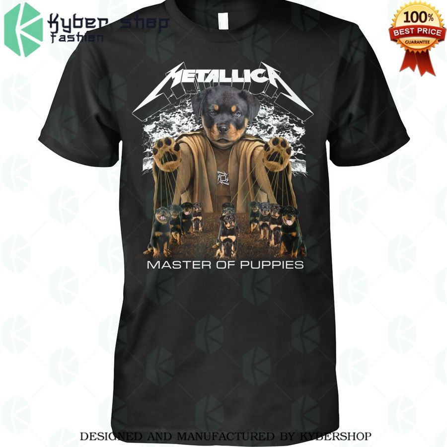 Metallica Rottweiler Master of puppies Shirt