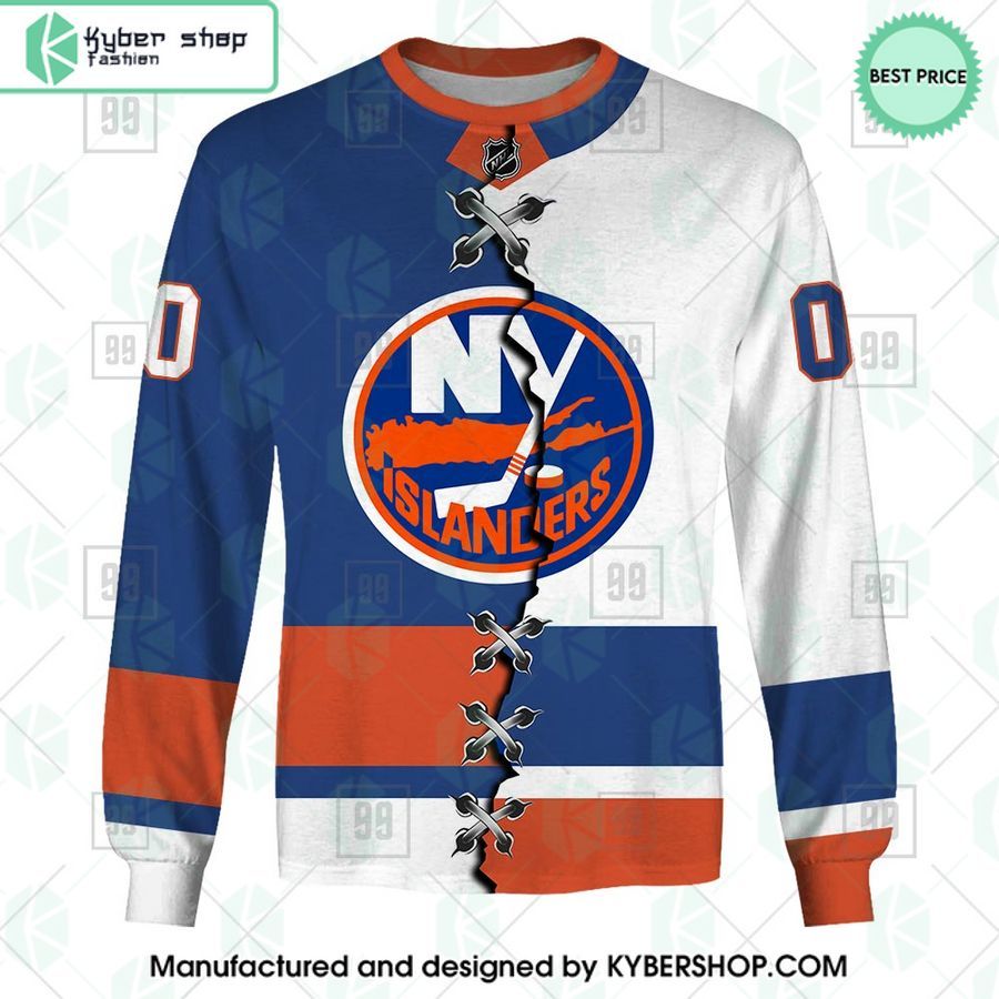 new york islanders mix home and away jersey custom hoodie 4 971