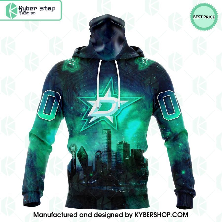 nhl dallas stars special design with night sky galaxy custom hoodie 4 48