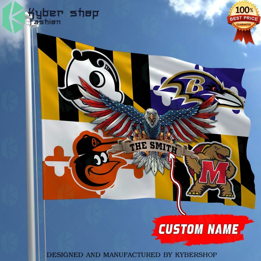 personalized baltimore sports collection eagle flag 1 147