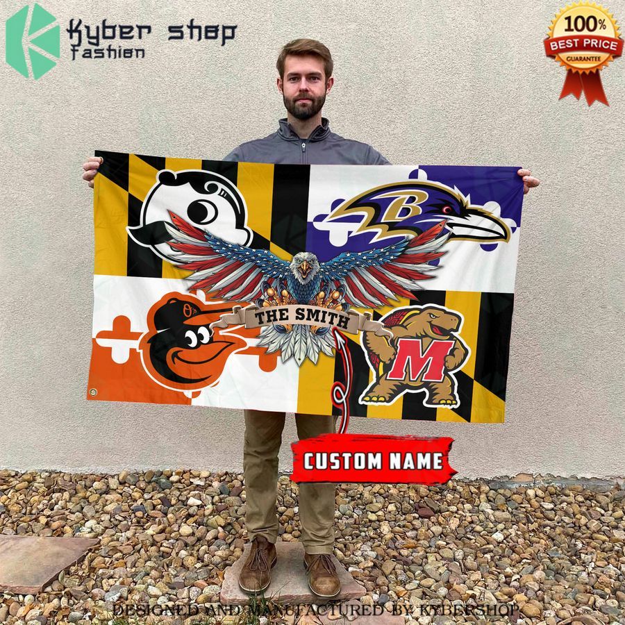 personalized baltimore sports collection eagle flag 2 706