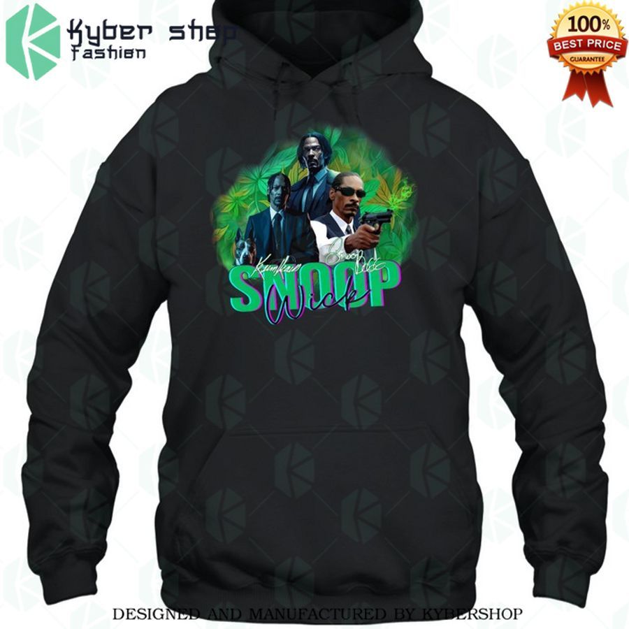 snoop dogg transformed into john wick cannabis shirt 1 838