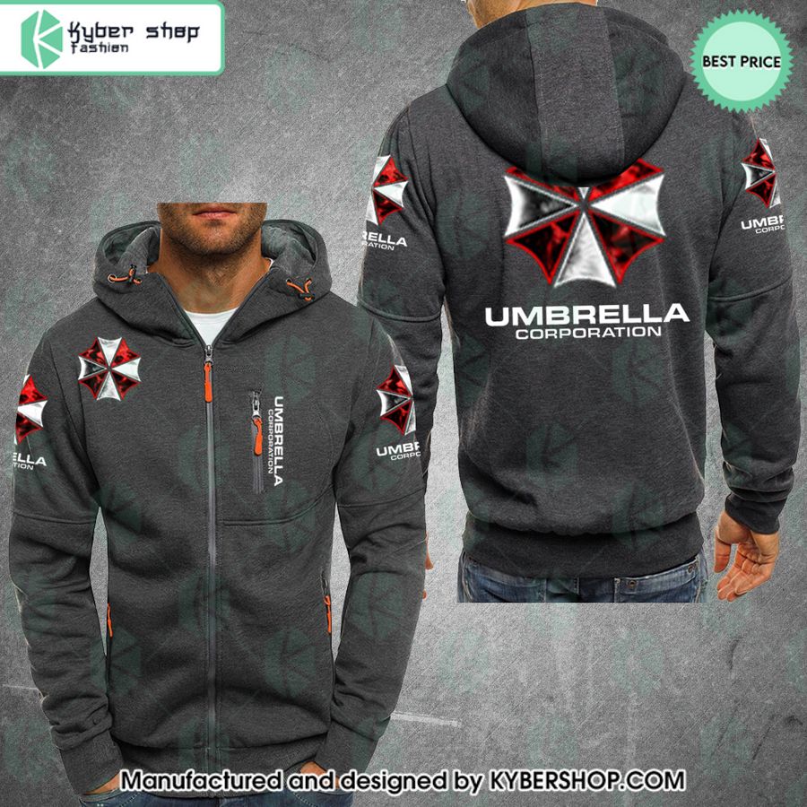 umbrella corporation chest pocket hoodie 1 247