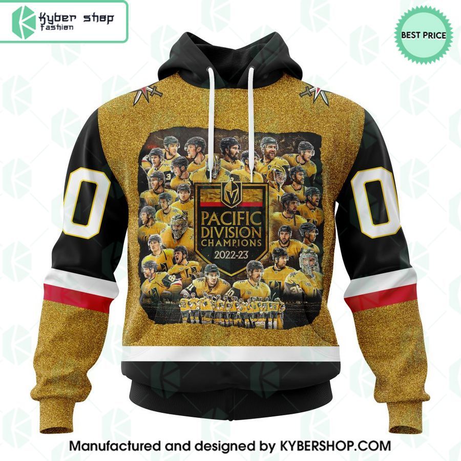 Vegas Golden Knights Pacific Division Champions Special Design CUSTOM Hoodie