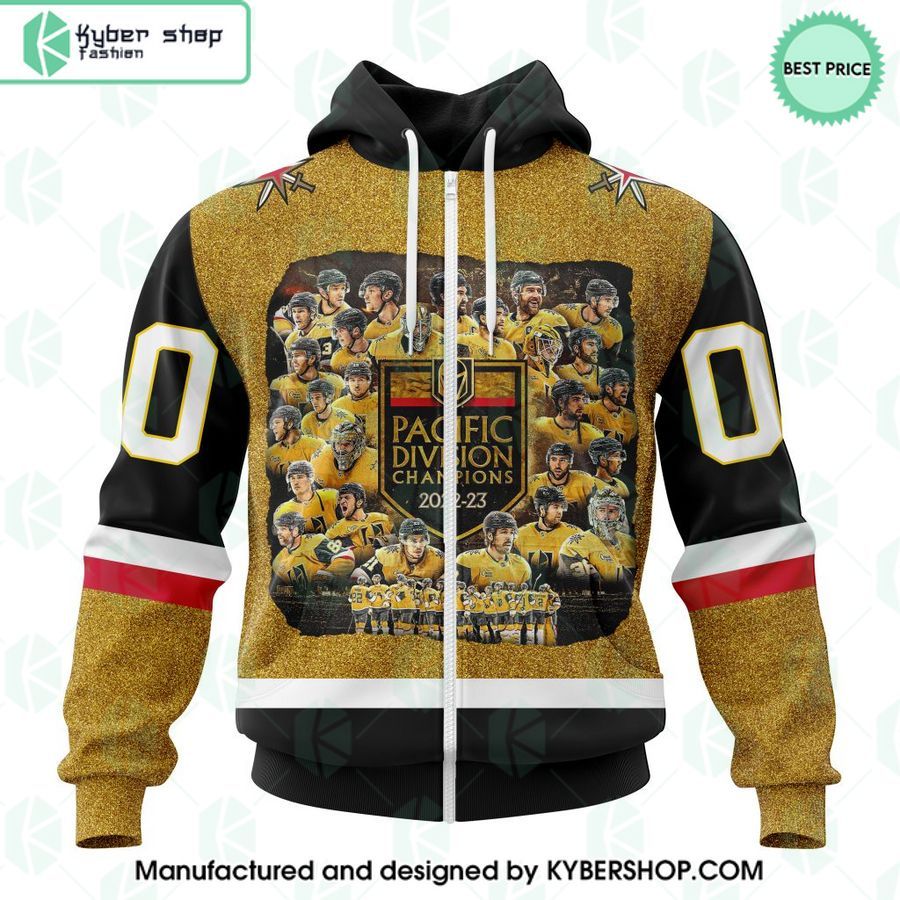 vegas golden knights pacific division champions special design custom hoodie 2 833