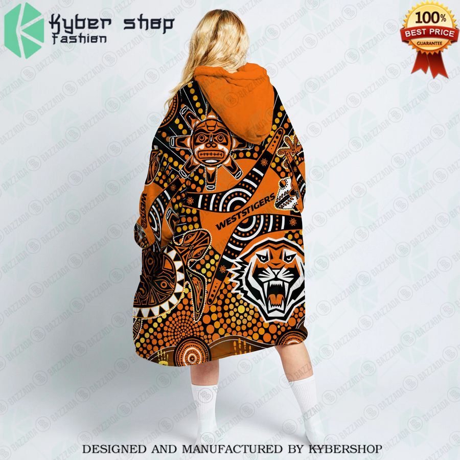 wests tigers hoodie blanket 4 236