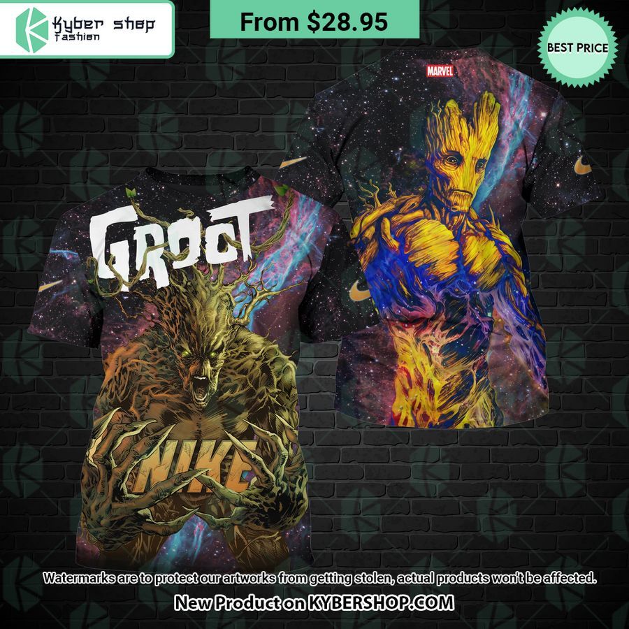 Guardians of the Galaxy 3 Groot Nike Shirt