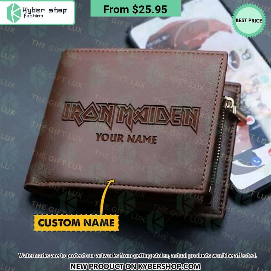 Iron Maiden CUSTOM Leather Wallet