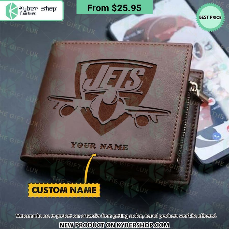 NBL Manawatu Jets CUSTOM Leather Wallet