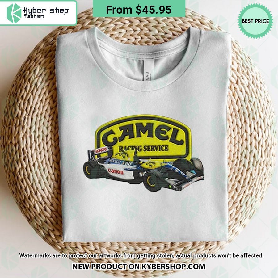 Camel Racing Service Embroidered Shirt