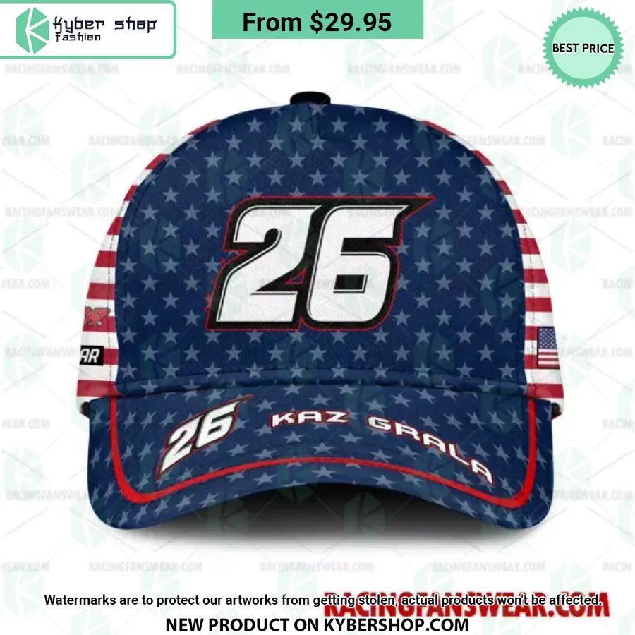 Kaz Grala NASCAR Racing Independence Day Hat