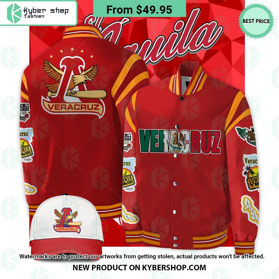 Aguila de Veracruz LMB Baseball Jacket Cap