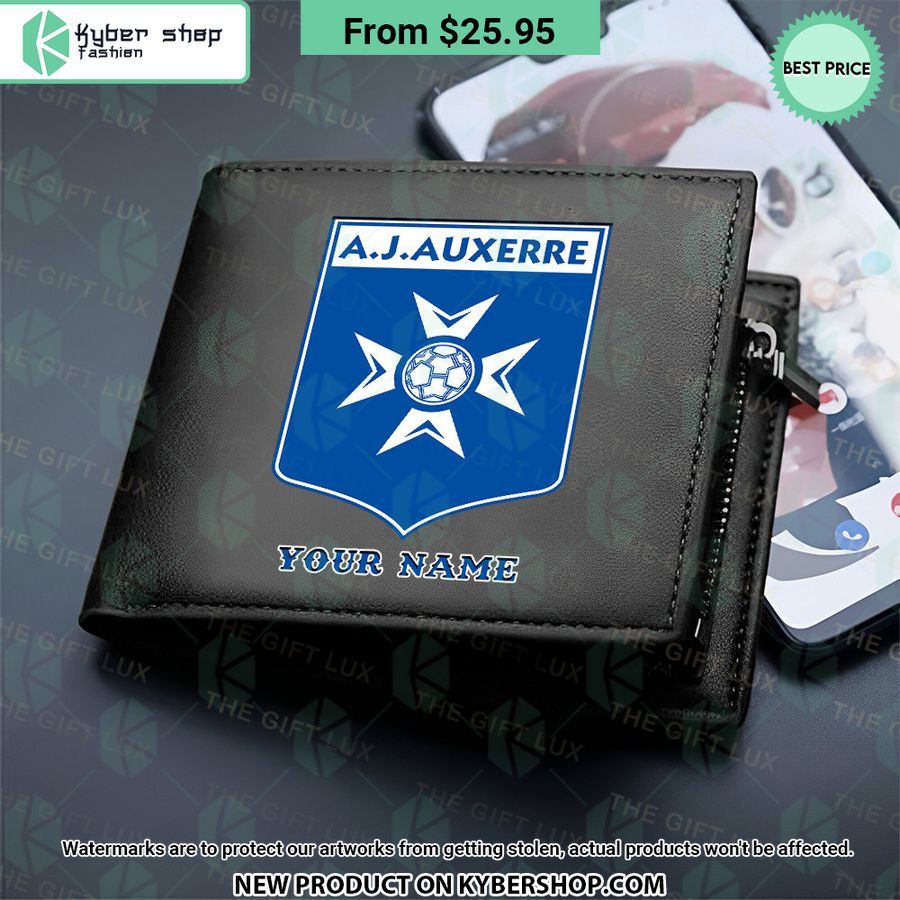 aj auxerre custom leather wallet 2 818