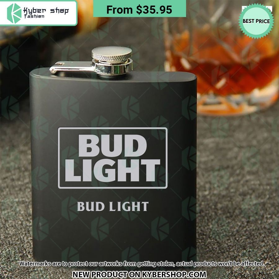bud light hip flask 1 806