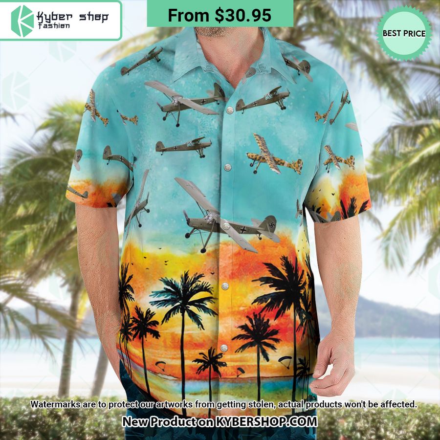 fi 156 storch hawaiian shirt 4 464
