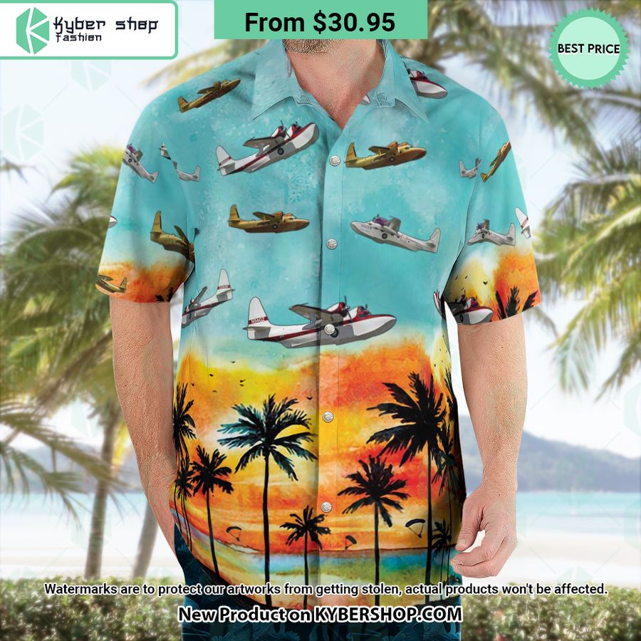 grumman g 73 mallard hawaiian shirt 4 65
