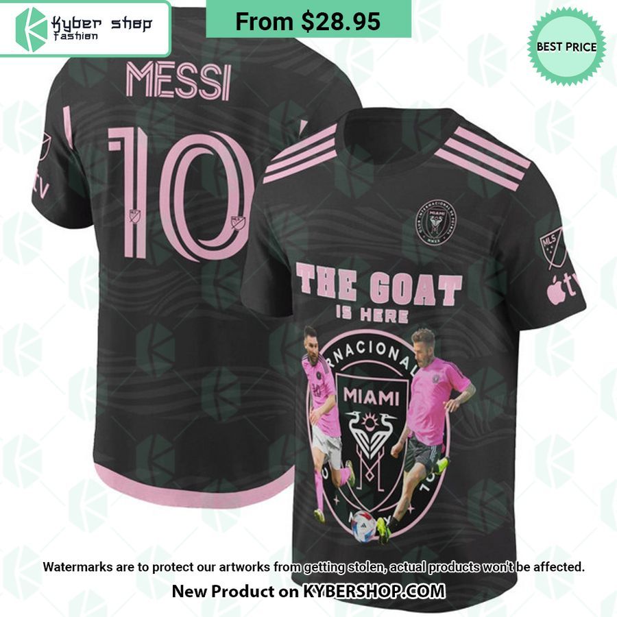 Inter Miami Messi The GOAT is Here T Shirt