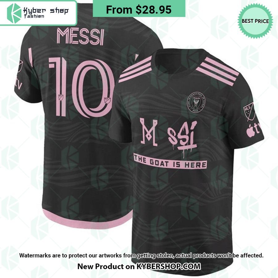 leonel messi inter miami the goat is here t shirt 1 622