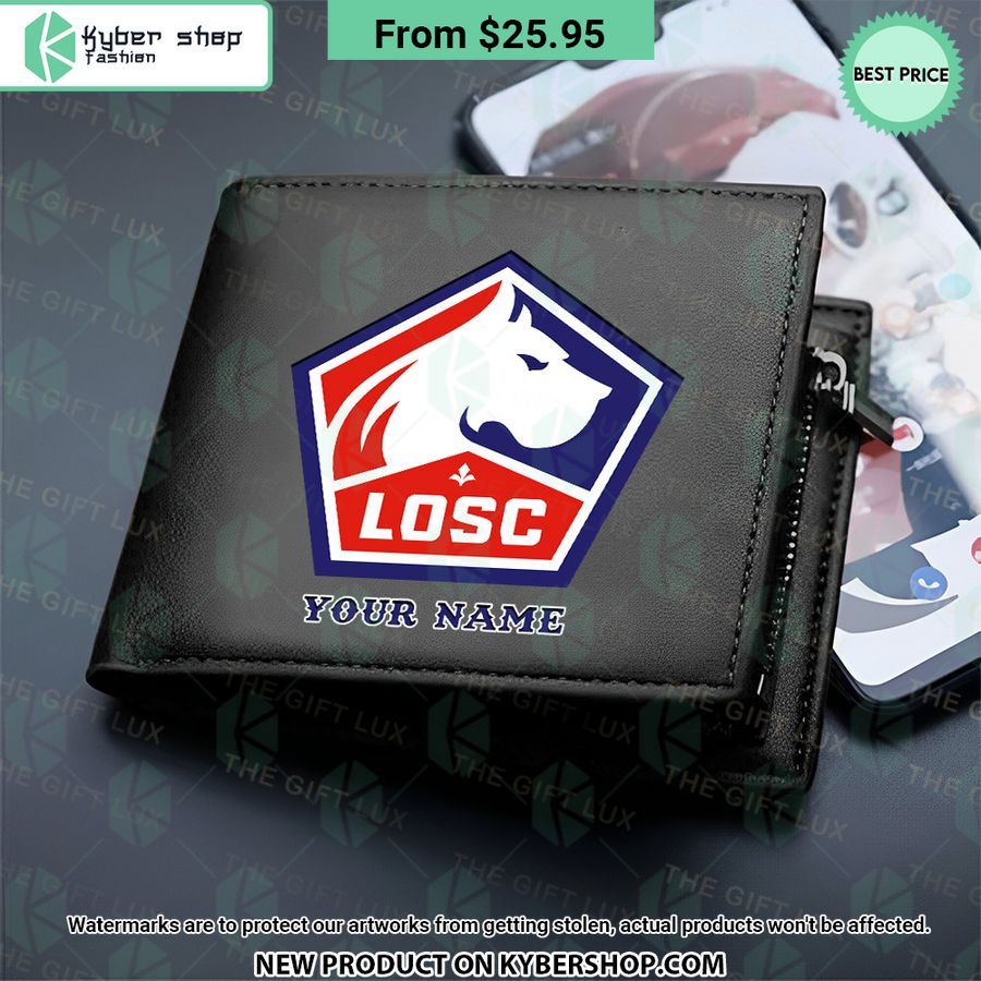 losc lille custom leather wallet 2 120