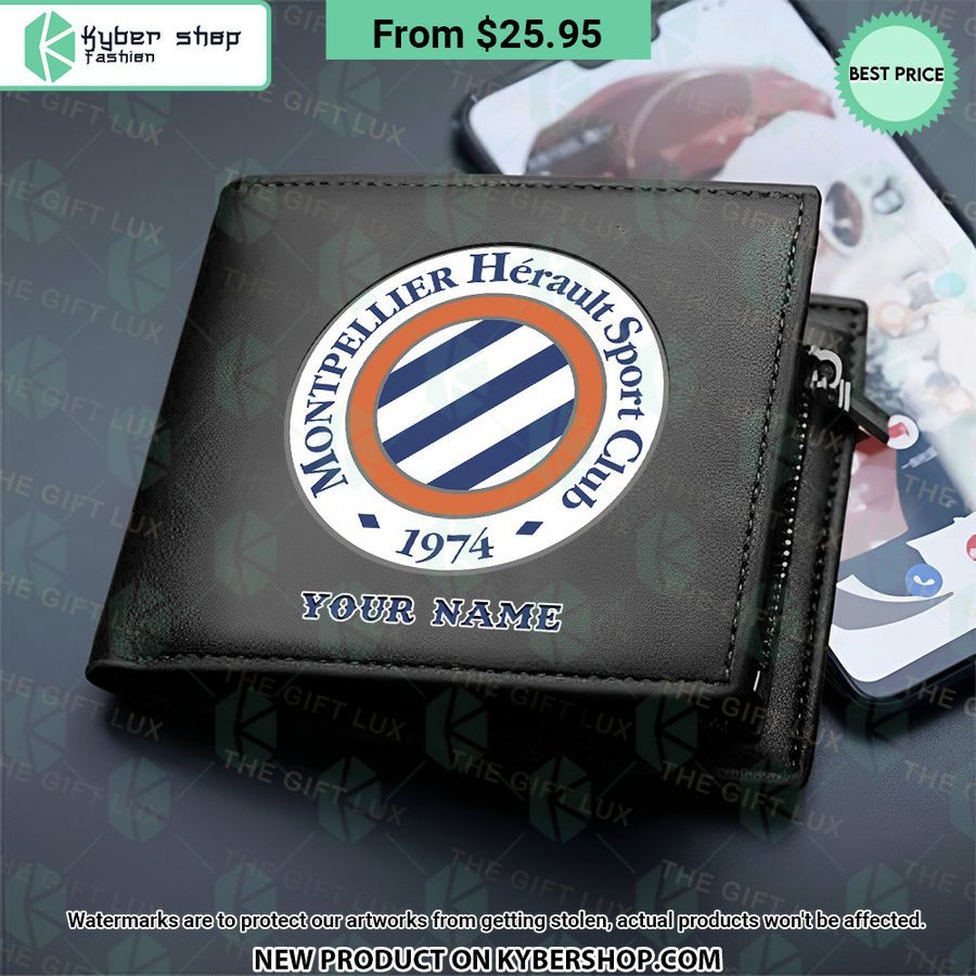 montpellier herault sc custom leather wallet 2 607