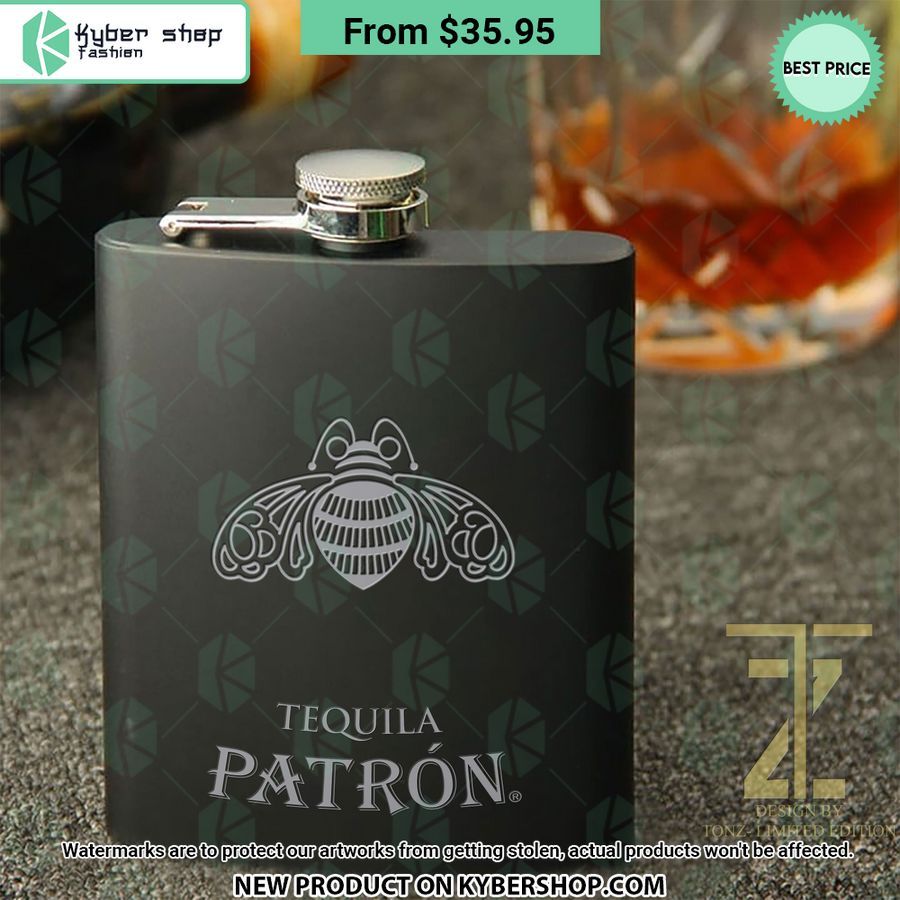 patron tequila hip flask 1 647