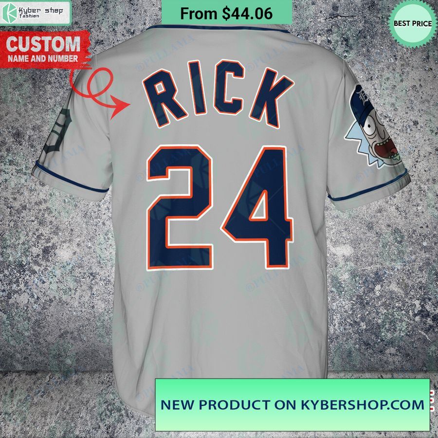 rick and morty detroit tigers baseball jersey 3 855