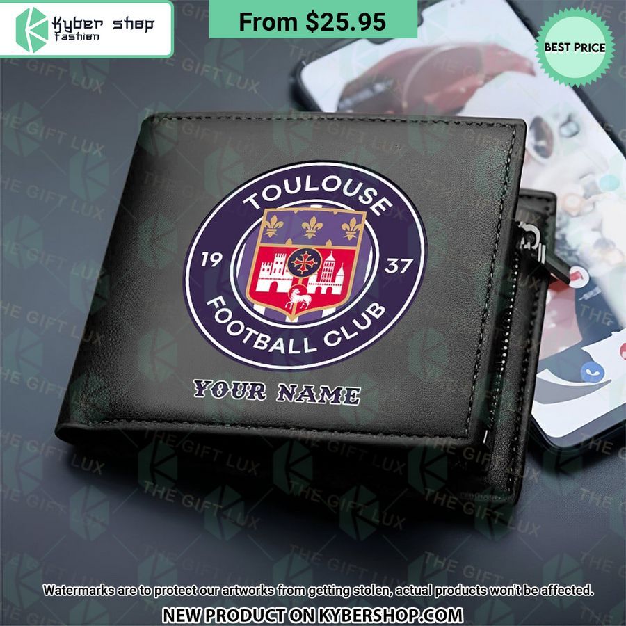 toulouse fc custom leather wallet 2 567