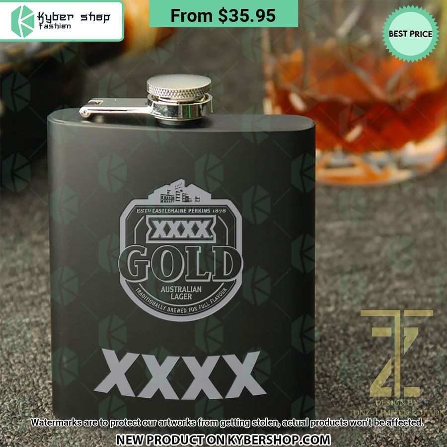 xxxx gold hip flask 1 591