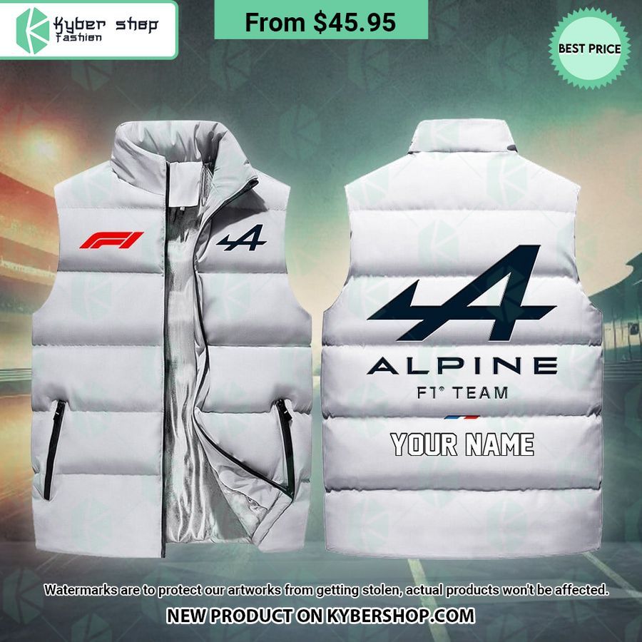 alpine f1 custom sleeveless puffer down jacket 1 544