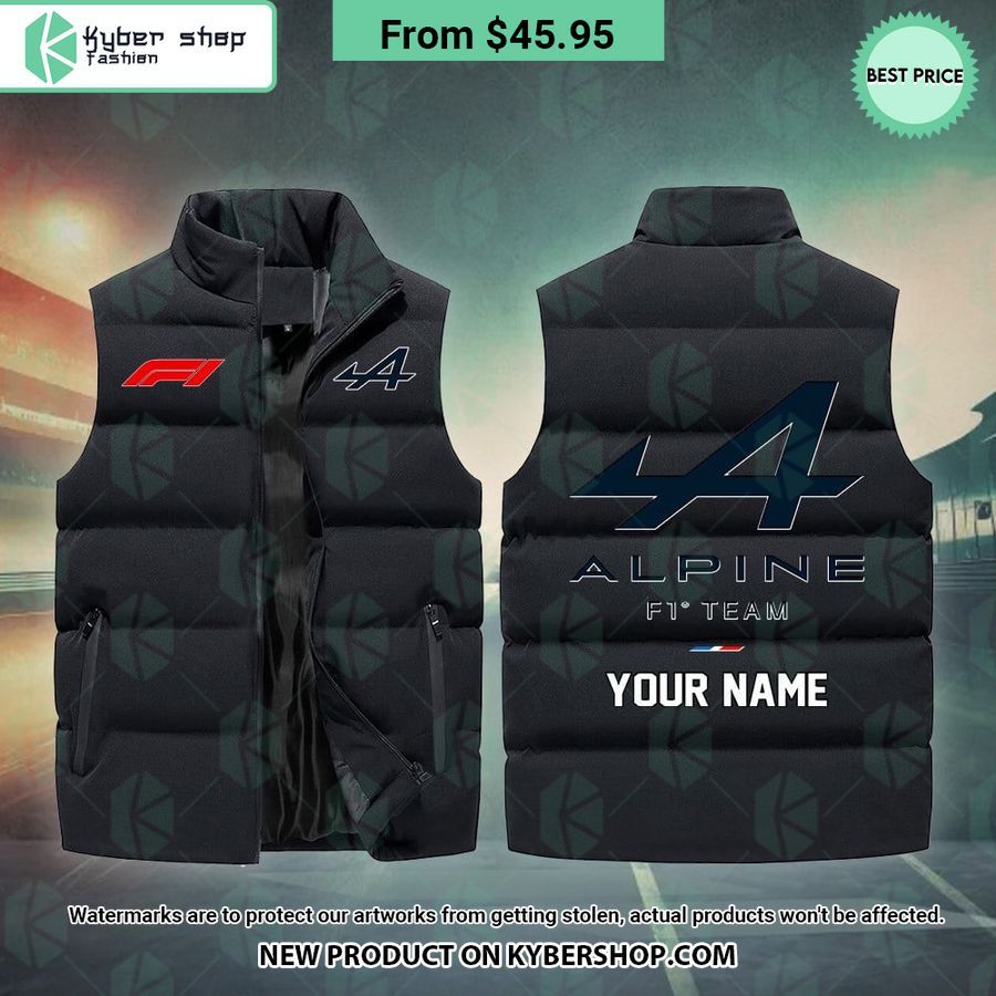 alpine f1 custom sleeveless puffer down jacket 4 555