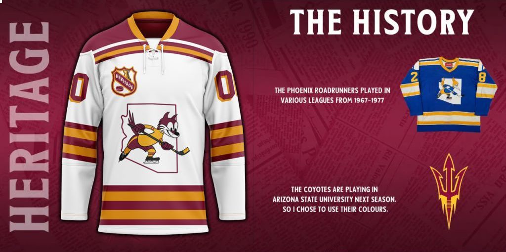 arizona coyotes heritage concepts team logo hockey jersey 1 691