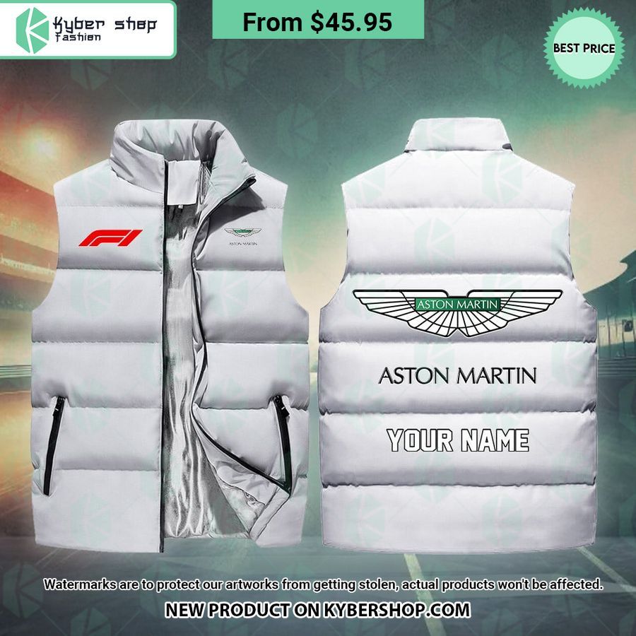 aston martin f1 custom sleeveless puffer down jacket 4 699