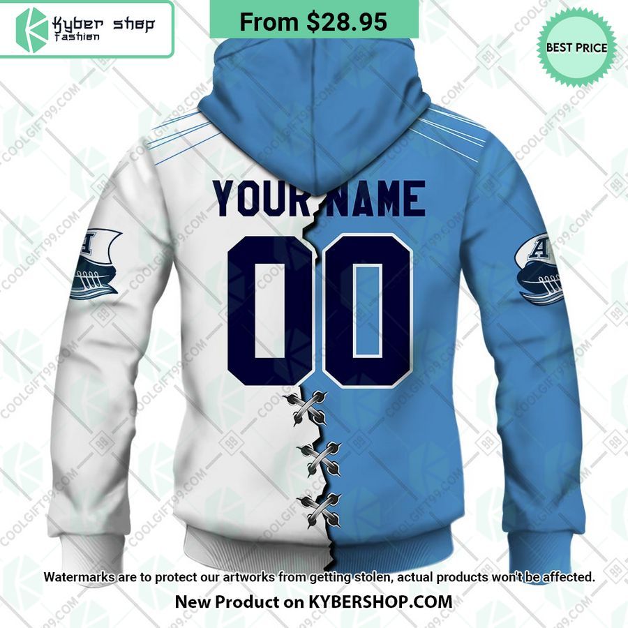 cfl toronto argonauts mix jersey style custom hoodie 6 652