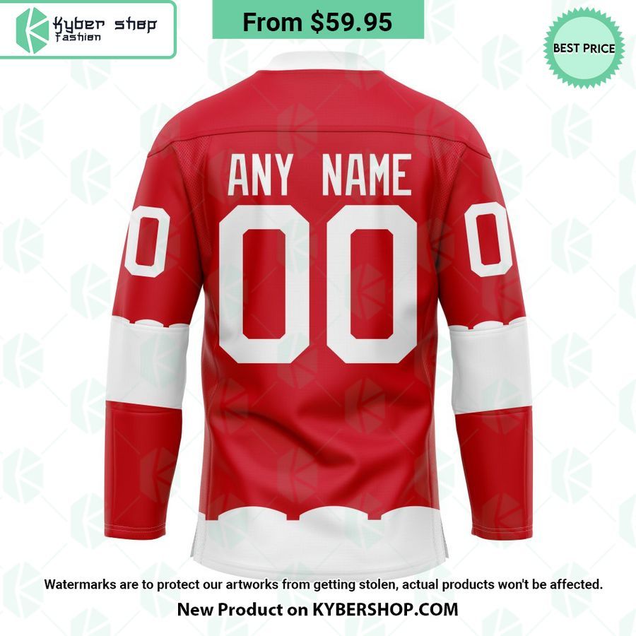 detroit red wings heritage concepts team logo hockey jersey 2 88