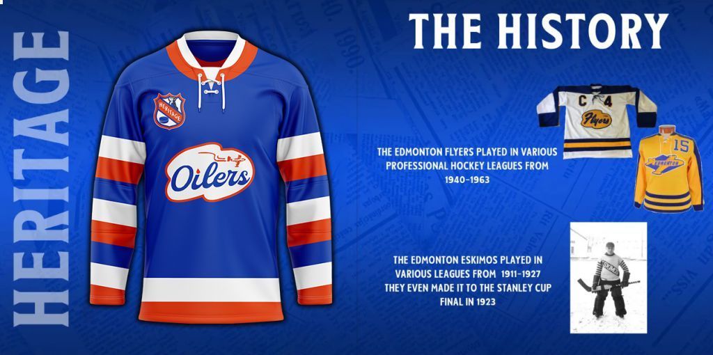 edmonton oilers heritage concepts team logo hockey jersey 1 193