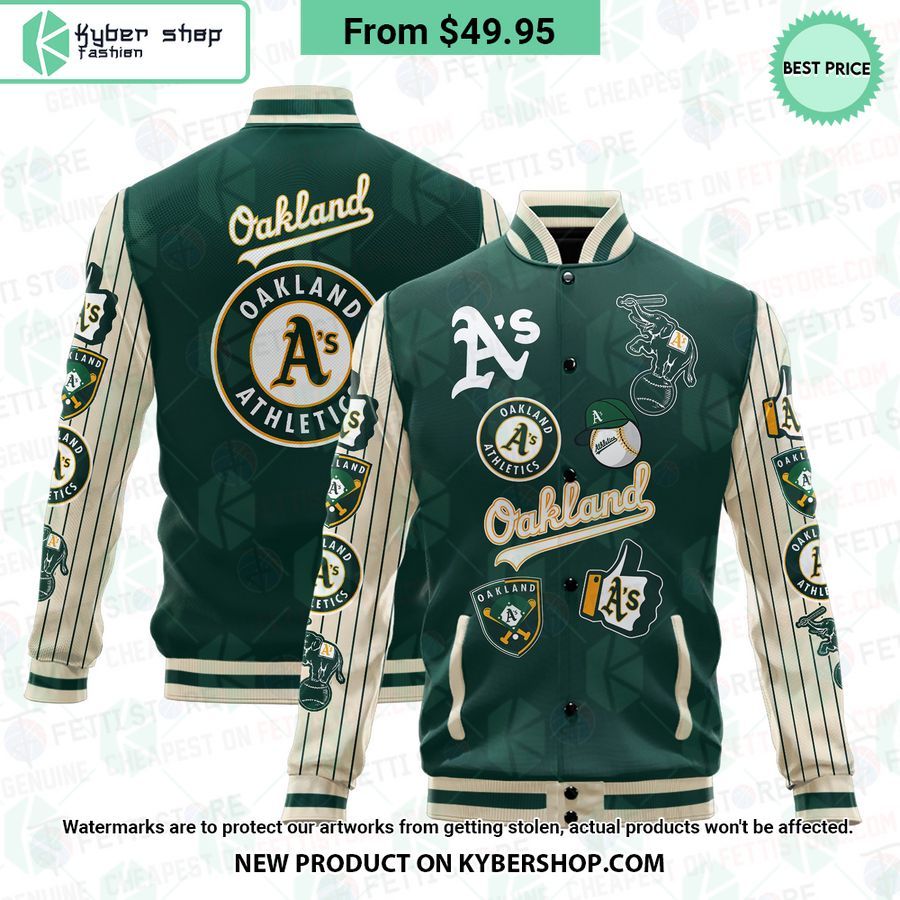 Oakland Athletics MLB Varsity Jacket