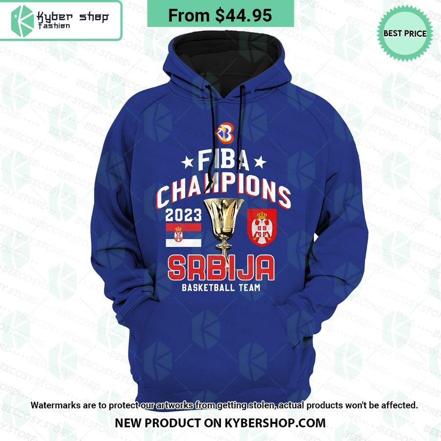 serbia fiba basketball world cup 2023 champions hoodie 2