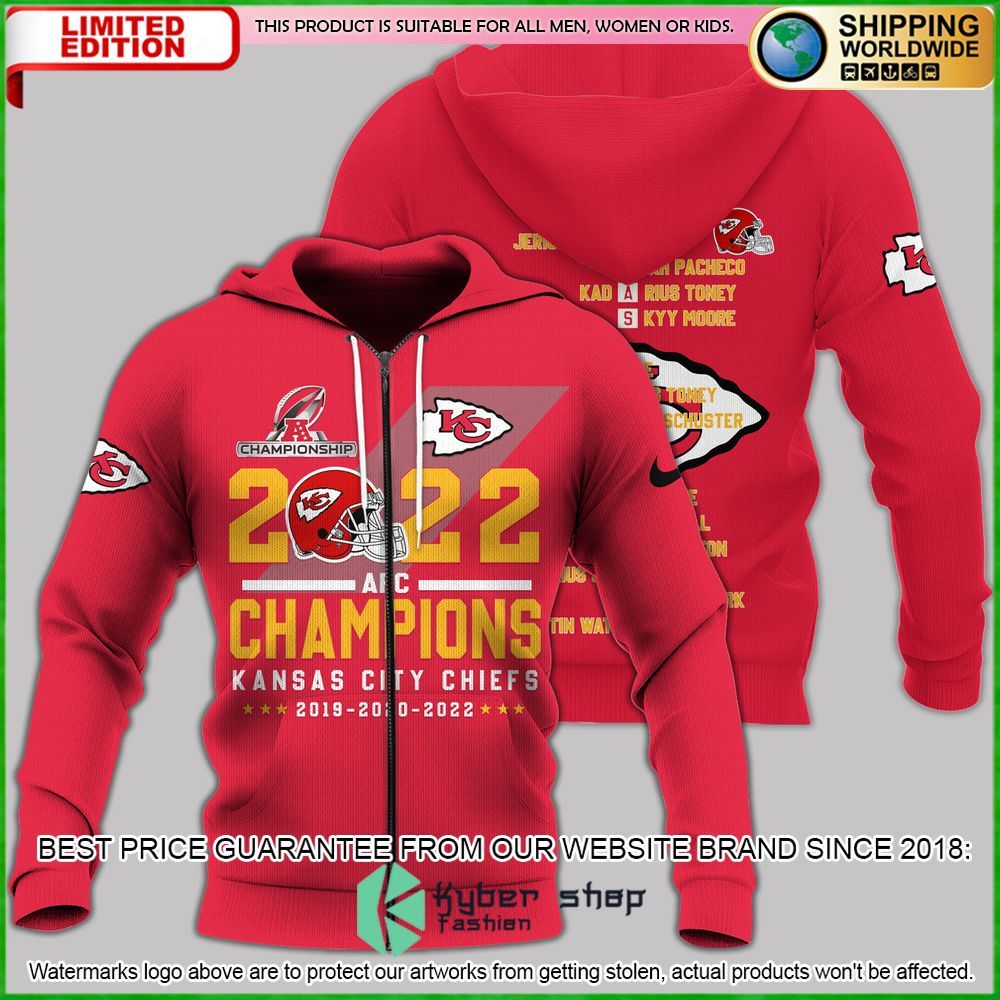 Kansas City Chiefs Championships Hoodie, Shirt - LIMITED EDITION