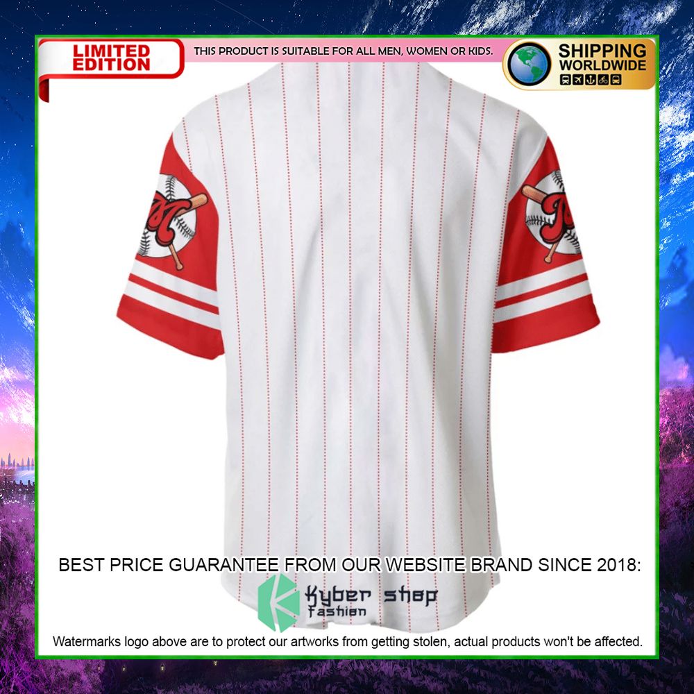 mickey mouse personalized white red baseball jersey limited editionsk1hs