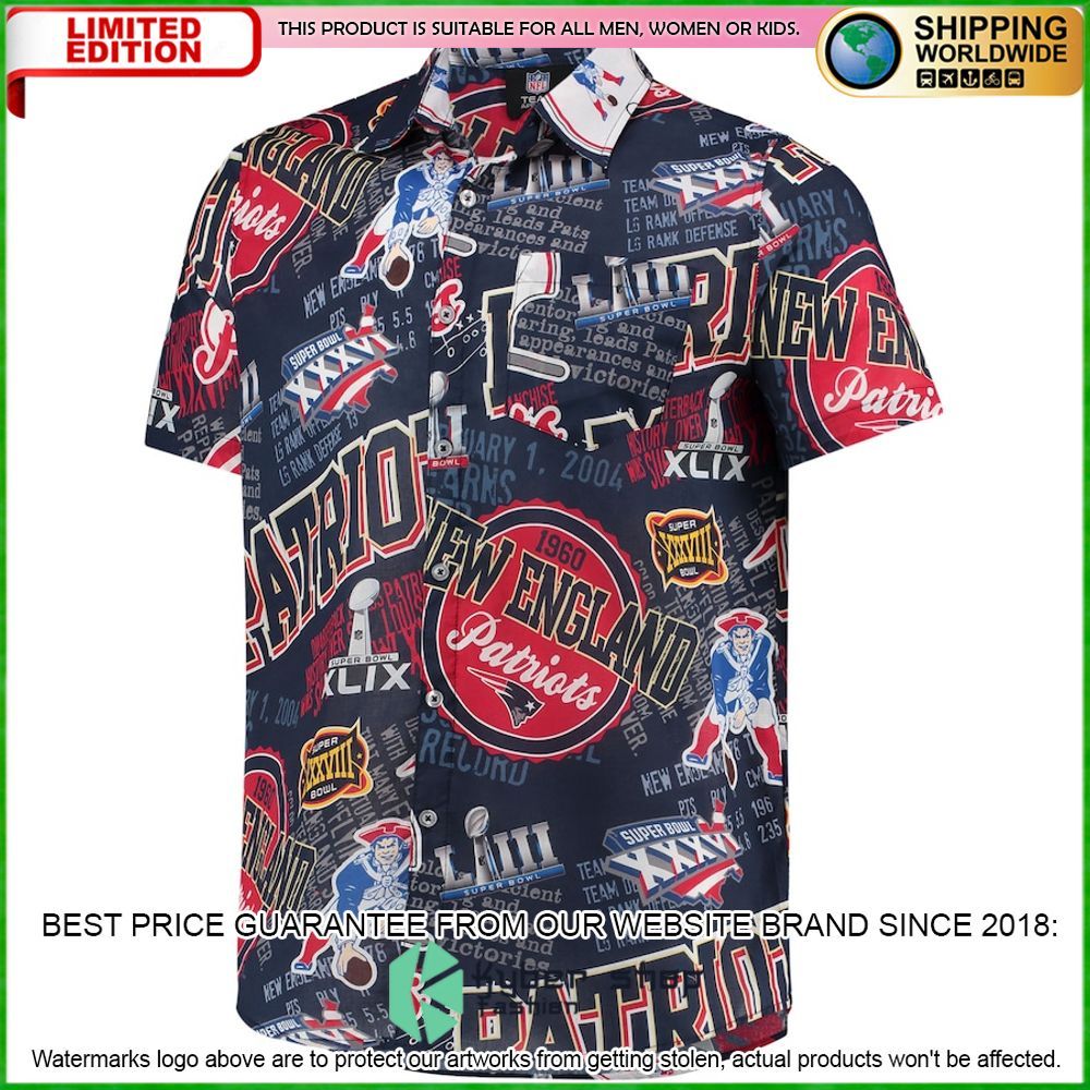 new england patriots navy hawaiian shirt limited editioncr9e6