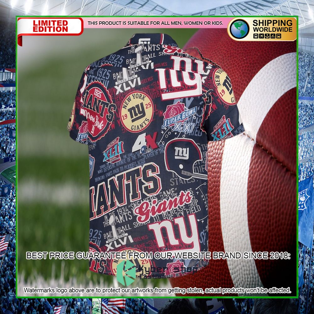 new york giants royal hawaiian shirt limited editioneiphf