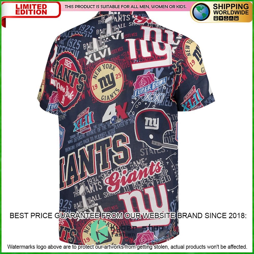 new york giants royal hawaiian shirt limited editionyj8iq