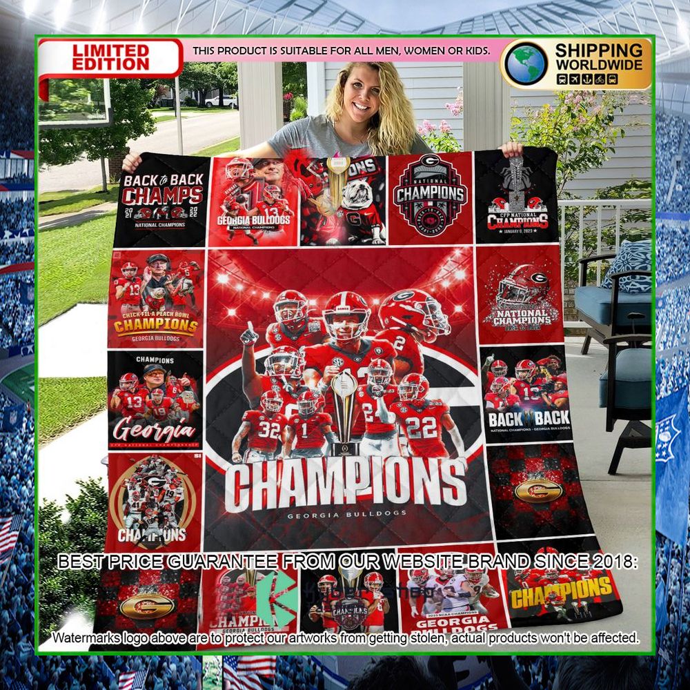NFL Kansas City Chiefs Champions Quilt - LIMITED EDITION
