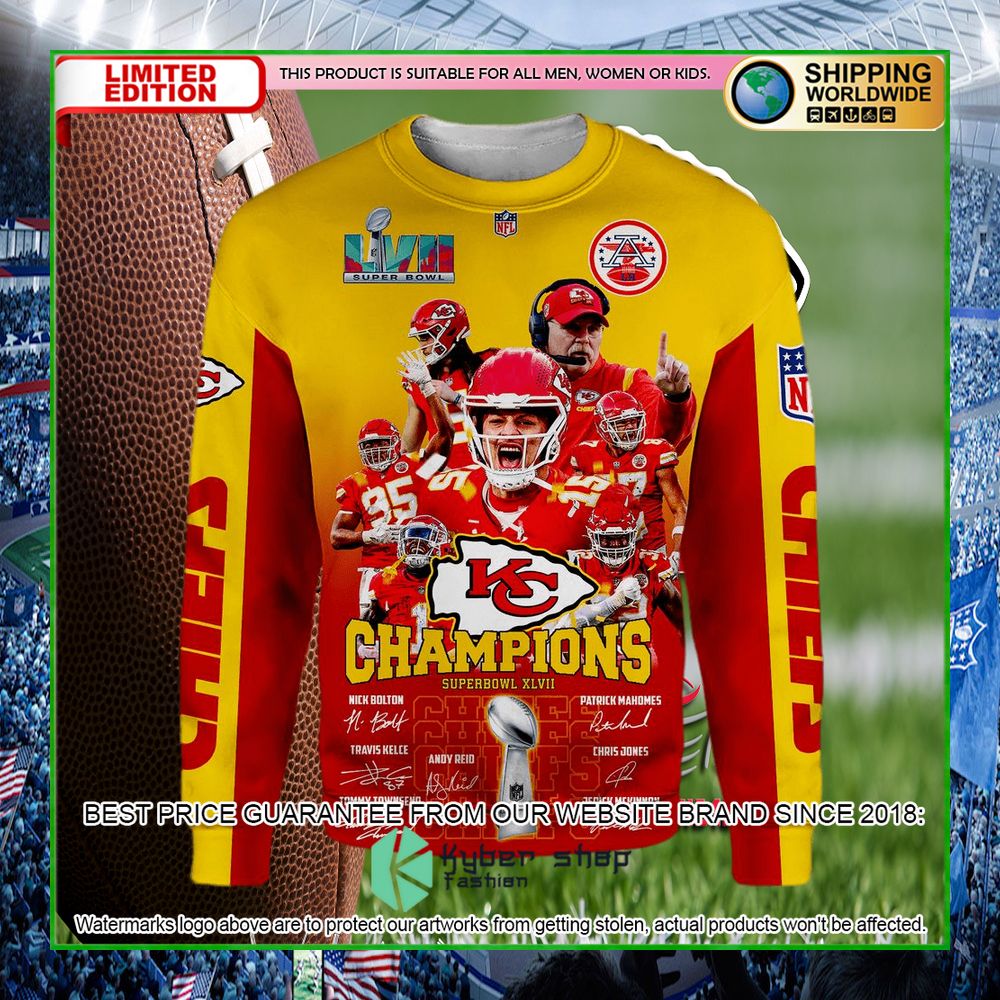 nfl kansas city chiefs super bowl champions personalized hoodie shirtveg3k