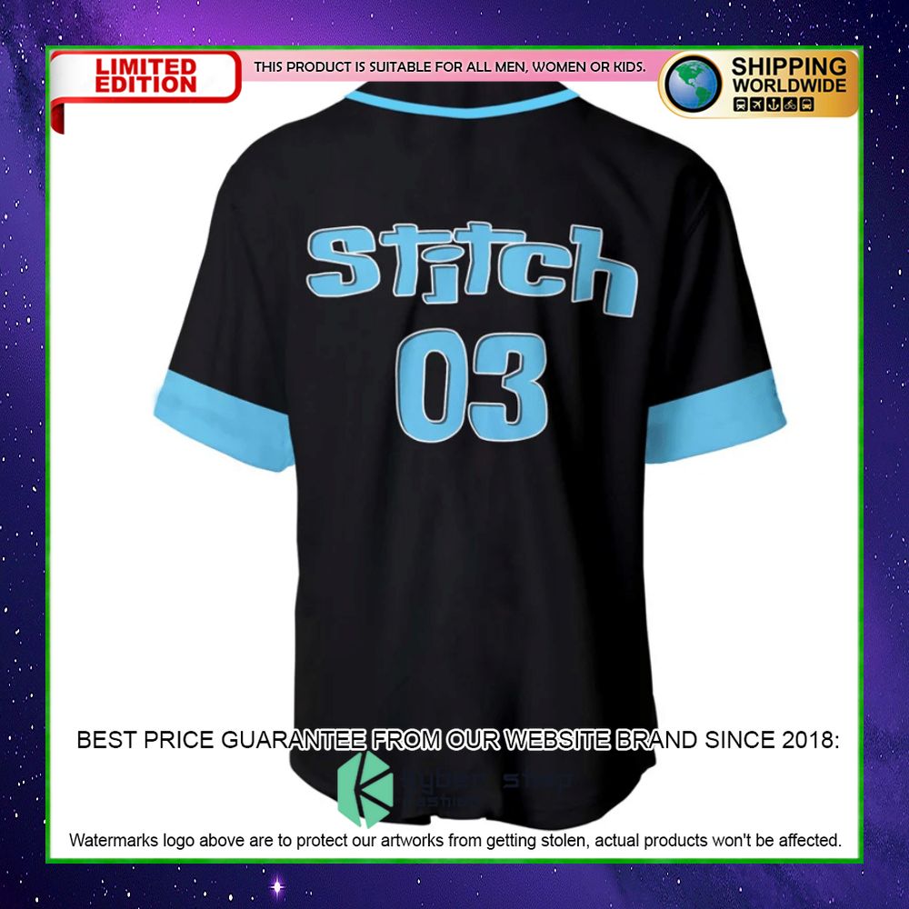 stitch custom number baseball jersey limited editionl1fcv